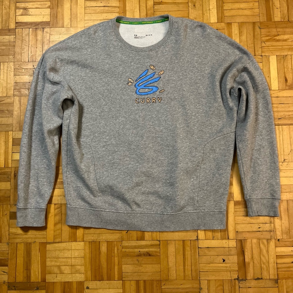 Under Armour Curry “Cookie Monster” Crewneck Sweater